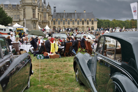 Rolls-Royce Enthusiast’s Club won the fanciest picnic award, and it was hard to argue with that